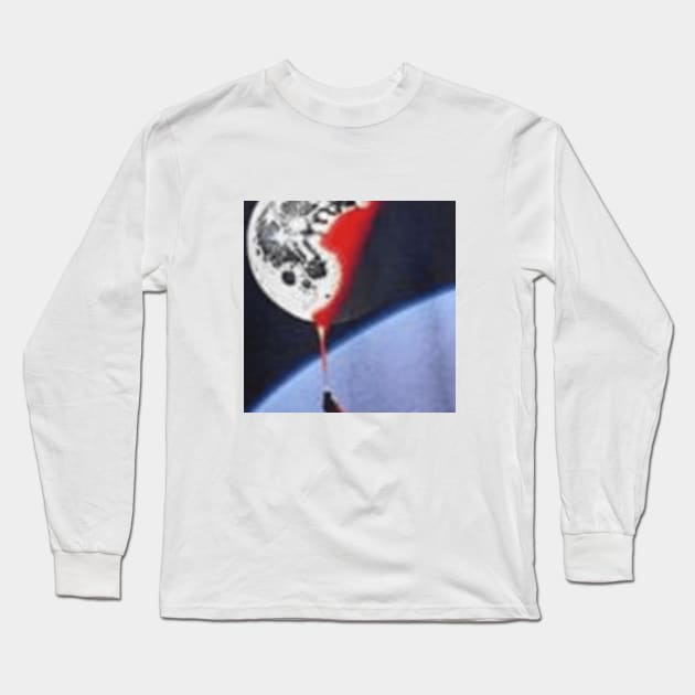 Blood Moon Long Sleeve T-Shirt by Inspirational Doses